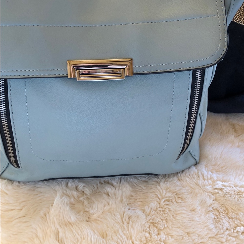 Chic Light Blue Backpack - Picture 5 of 11